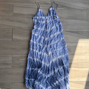 QED London Sky and Cloud Maxi Dress